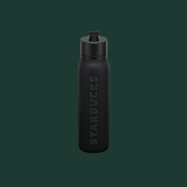Soft-Touch Stainless-Steel Water Bottle