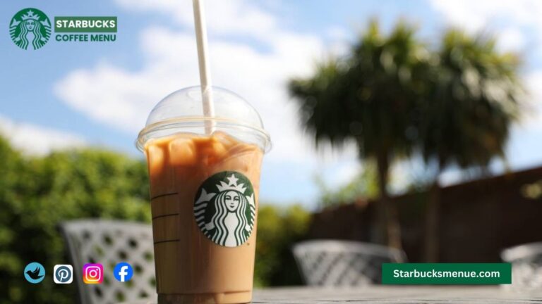 Starbucks cold coffee menu