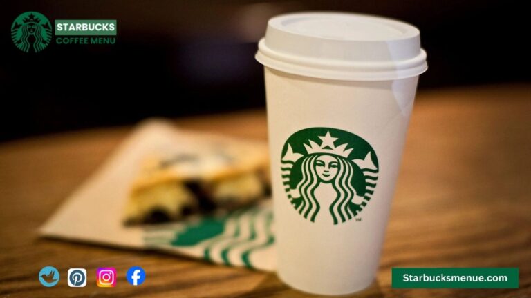 Starbucks bakery menu