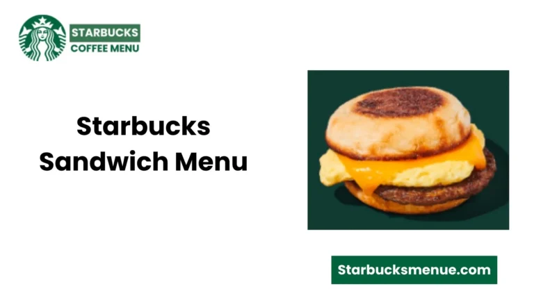 Starbucks Sandwich Menu Prices & Calories