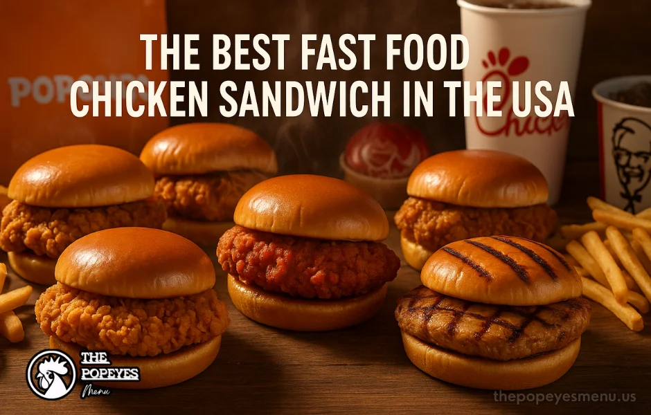 Fast Food Chicken Sandwich